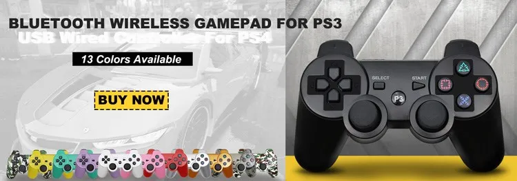 For Sony PS3 Controller Wireless Support Bluetooth For PC Gamepad For Sony PS3 Console Controle Joypad Accessories