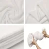1PC Stitch flannel blankets are comfortable and cute, suitable for all seasons, perfect for living room decoration, sofa deco 6