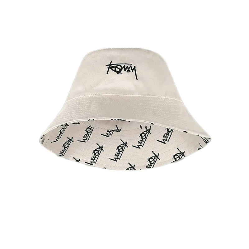 Big Head XL Size Letter Bucket Hat for Men Double-Sided Women Floral  Fisherman Hat Summer Street Hip Hop Sun Hat Boys Bob Panama - AliExpress