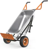 8-in-1 Aerocart Garden Cart/Wheelbarrow Heavy Duty/Dolly 1