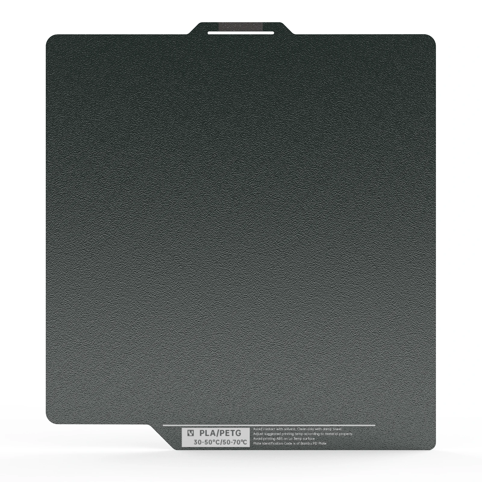 thumbnail image 1 of Placa de construcción BIQU Panda CryoGrip/CryoGrip Pro de 257 x 257 mm de acero flexible con textura de doble cara para impresora 3D BambuLab P1P P1S A1, 1 of 5