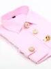 2pcs Faux Pearl Rhinestone Shirt Buttons Button Cover Cufflinks Button Pins for Ladies Clothing Accessories, Holiday Gift 6