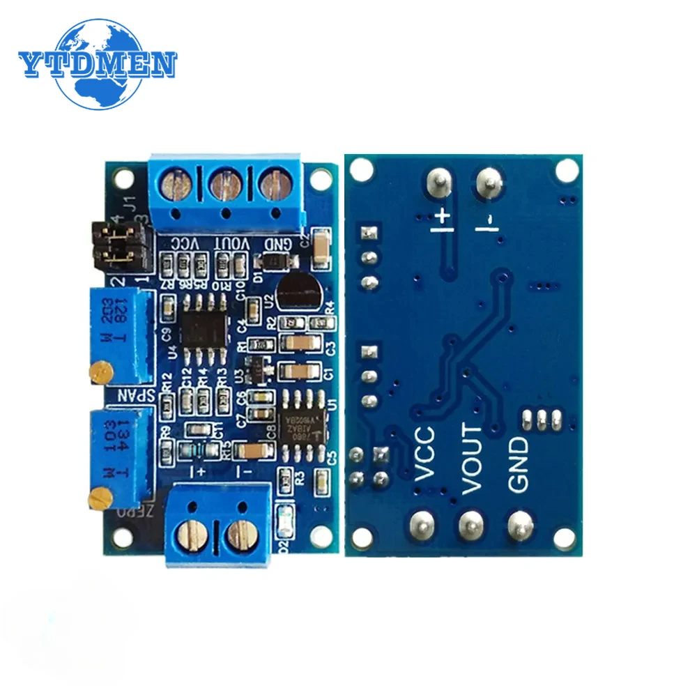 0 To 20mA/40mA To 0-3.3V 0-5V 0-10V Current To Voltage Converter Signal Conversion Module 0-20mA 4-20mA Voltage Transmitter