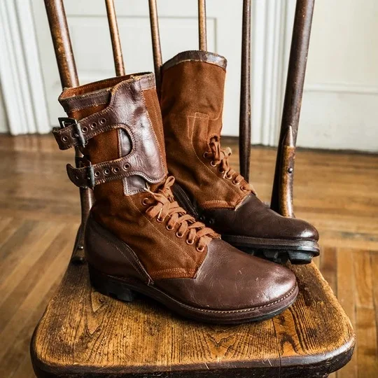 Medieval Steampunk Cosplay Boots Men Winter Larp Viking Pirate Pu Leather Shoes  Carnival Party Fancy Knight Boots - Shoes - AliExpress