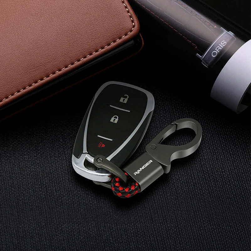Universal New Zinc Alloy Car Trinket Keychain Car Keychains Key Ring for Ford Ranger T6 Accessories