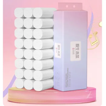 저렴한 가정용 변기 종이 티슈 냅킨, 14 롤