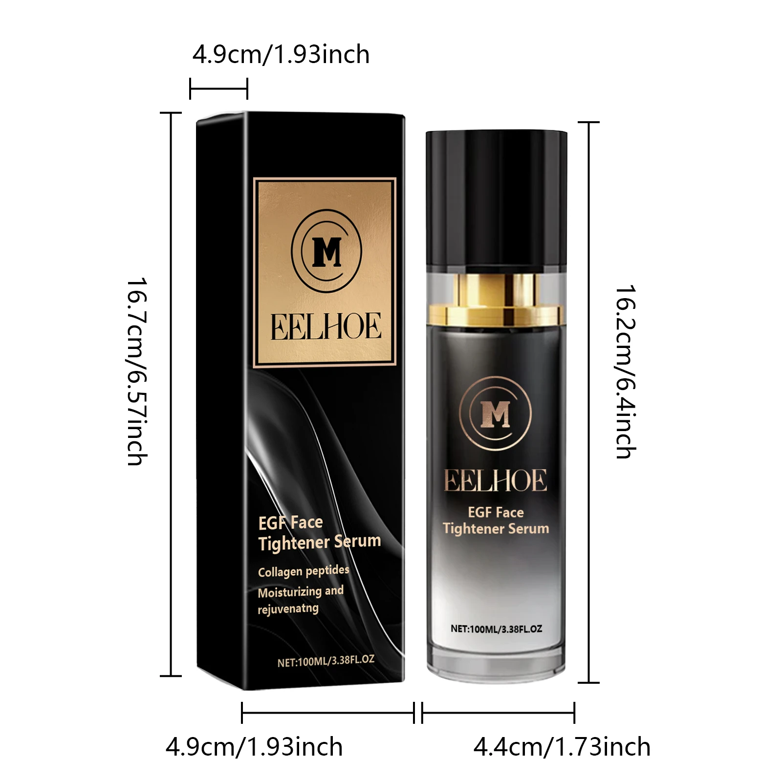Egf Face Tightener Serum Improve Skin Dryness Fade Fine Lines Wrinkle Collagen Peptides Moisturizing Rejuvenation Facial Essence 6
