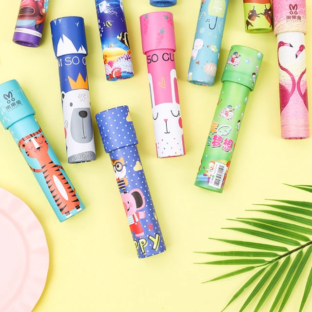 1pcs Kaleidoscope classic nostalgic child science experiment toys parent-child interactive educational toys magical change gift 6
