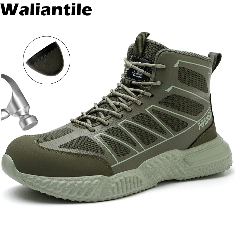 Дышащая мужская защитная обувь Waliantile