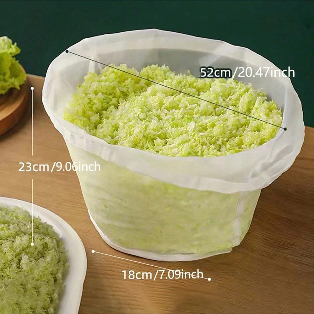 1pc-Nut Milk Bag Reusable Almond Milk Bag Strainer Fine Mesh Nylon Cheesecloth Cold Brew Coffee Filter Beer Homebrew Mesh