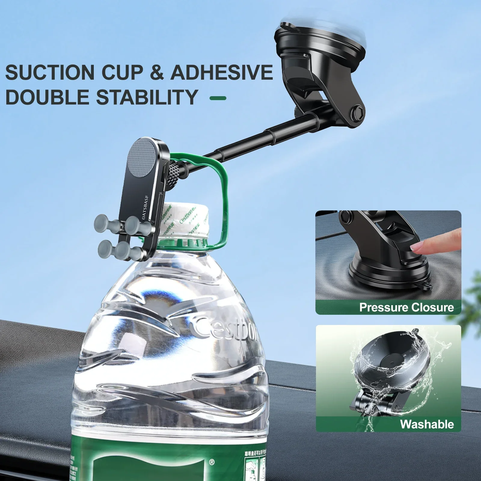 Eary for Galaxy Z Fold 7 6 5 Car Mount Gravity Thick Case Friendly Phone Holder Z Fold5 for Samsung Z Fold 7 4 S25 iPhone 17 16