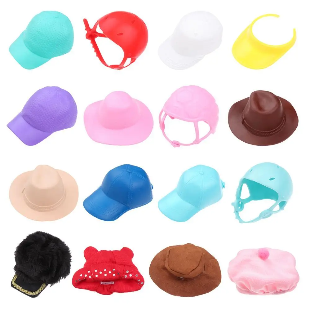 DIY Doll Cowboy Hats Baseball Caps