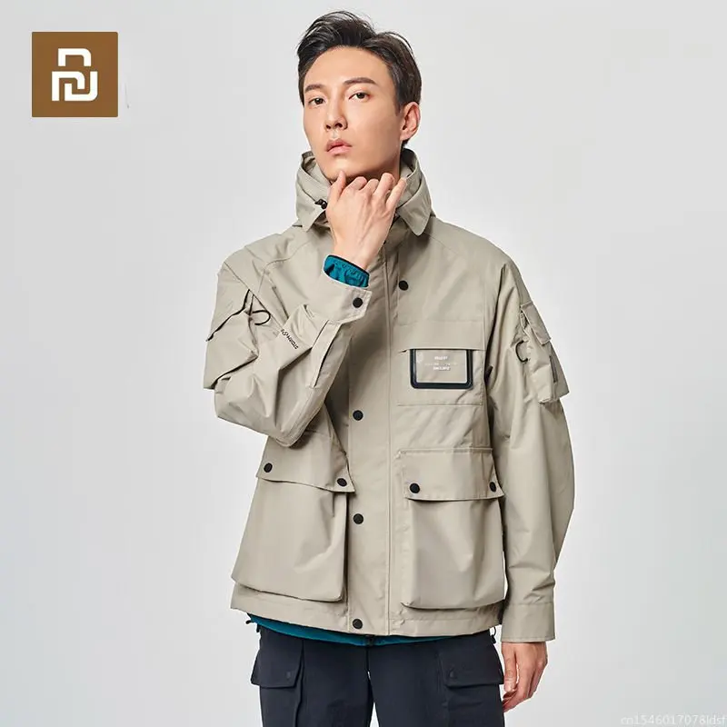 Youpin Pelliot Men's Winter Hiking Jacket Men's Waterproof Breathable