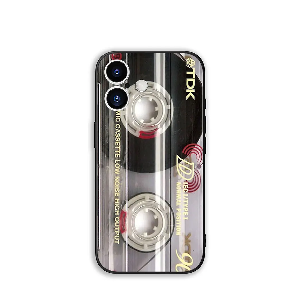 Retro Cassette Tape Music Phone Case Cover