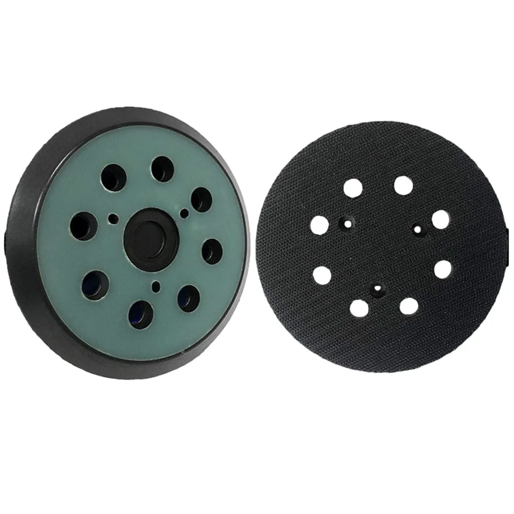 

Orbital Sander Pad 8 Hole 125mm Electric Round Backing Pad For Makita MT922 DW420/K DW421/K DW423/K Etc Orbit Sander