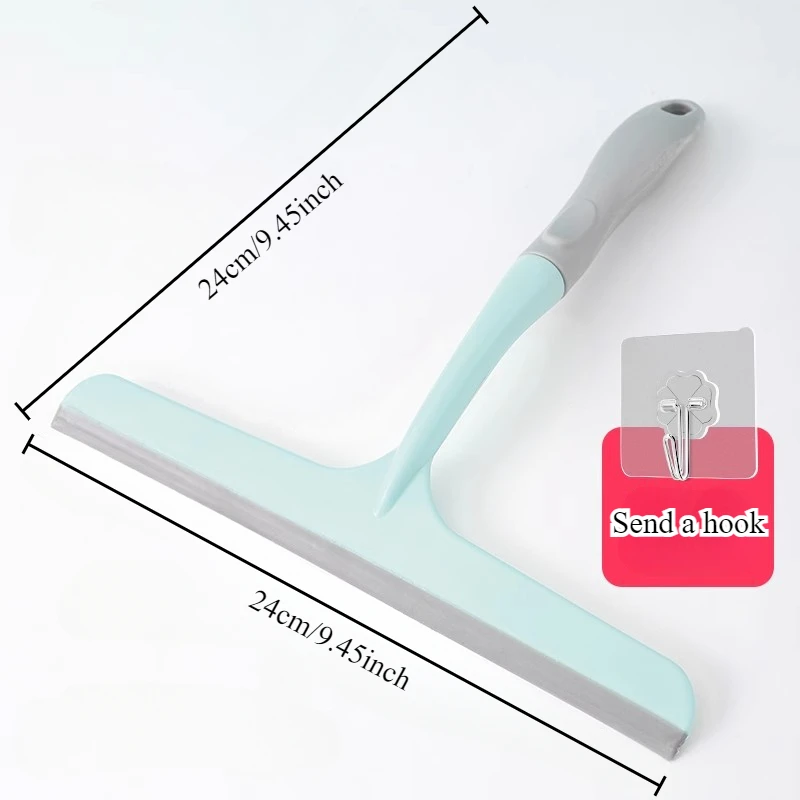 Wiper Household Silicone Wiper Blade Glass Artifact Bathroom Double-sided Special Scraper Window Cleaner Cleaning 4
