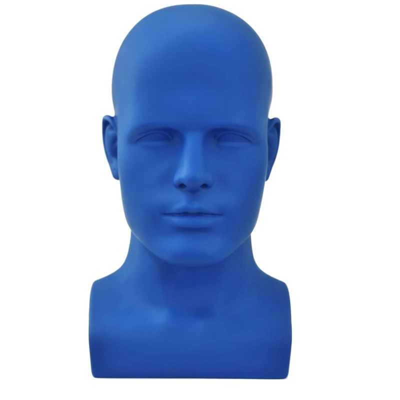 

Male Mannequin Head Professional Manikin Head For Display Wigs Hats Headphone Display Stand