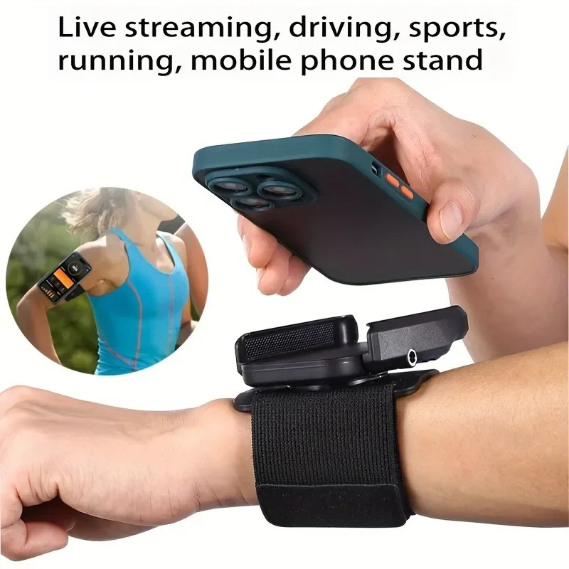 Sport-Armband Handyhalterung 360° ° Drehbarer Universal-Armbandclip für iPhone, Samsung, Xiaomi zum Laufen, Wandern, Radfahren, Spazierengehen – Detail 7