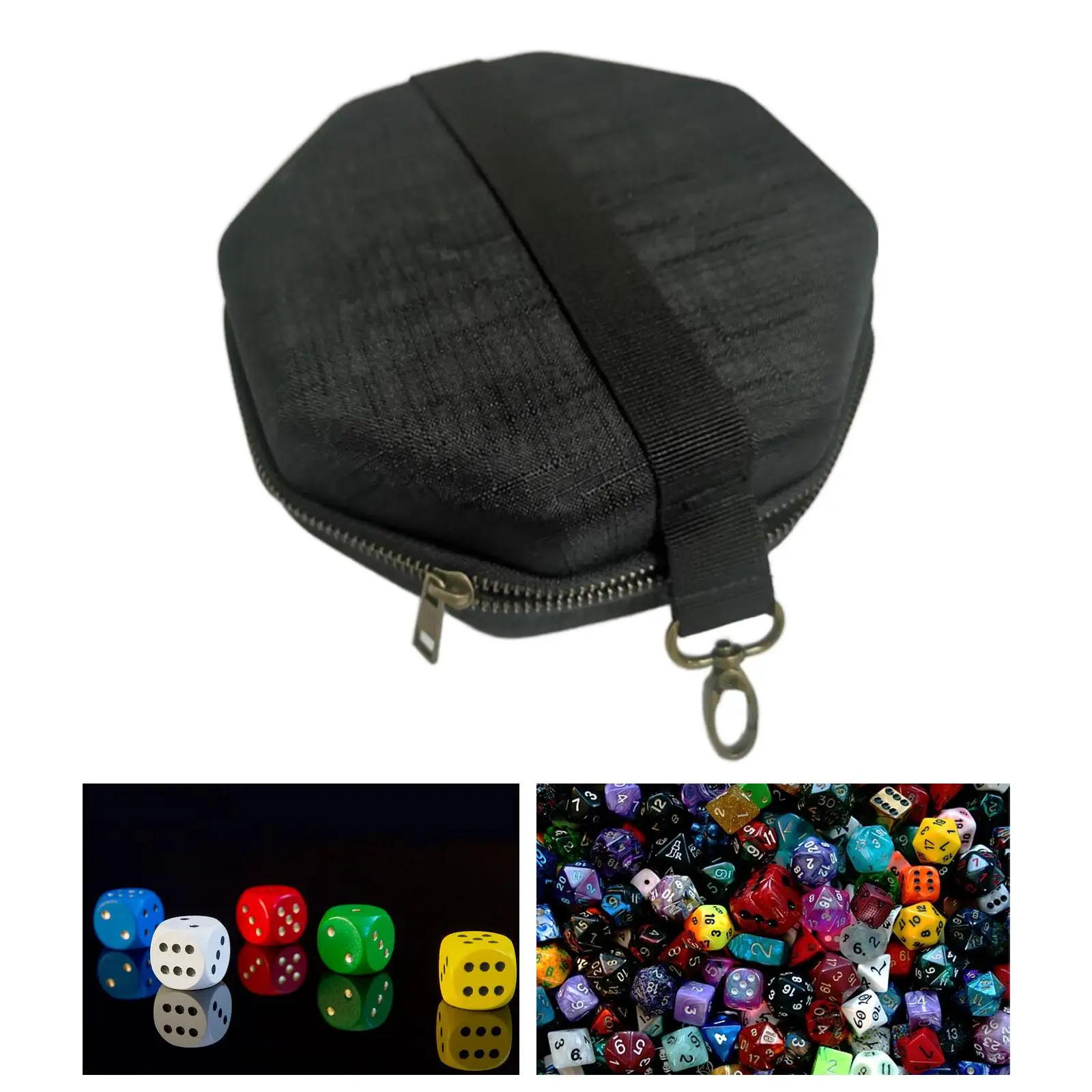 Dice Bag Durable Family Gathering Polyhedral Dice Accs Party Favors Dice Storage Bags Dice Organiser Holder Dice Storage Case