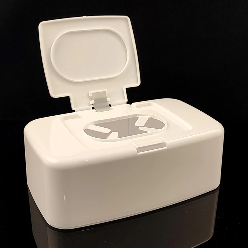 Description Picture 4 of itemWet Tissue Box Wipes Dispenser Portable Wipes Napkin Storage Box Holder Container For Car Home Office