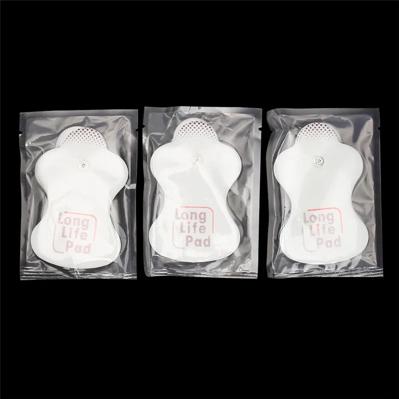 10pcs Tens Electrode Adhesive Gel Pads Body Acupuncture Therapy Massager Therapeutic Pulse Stimulator Electro Sticker Electrode Pads Massage Gel Pads