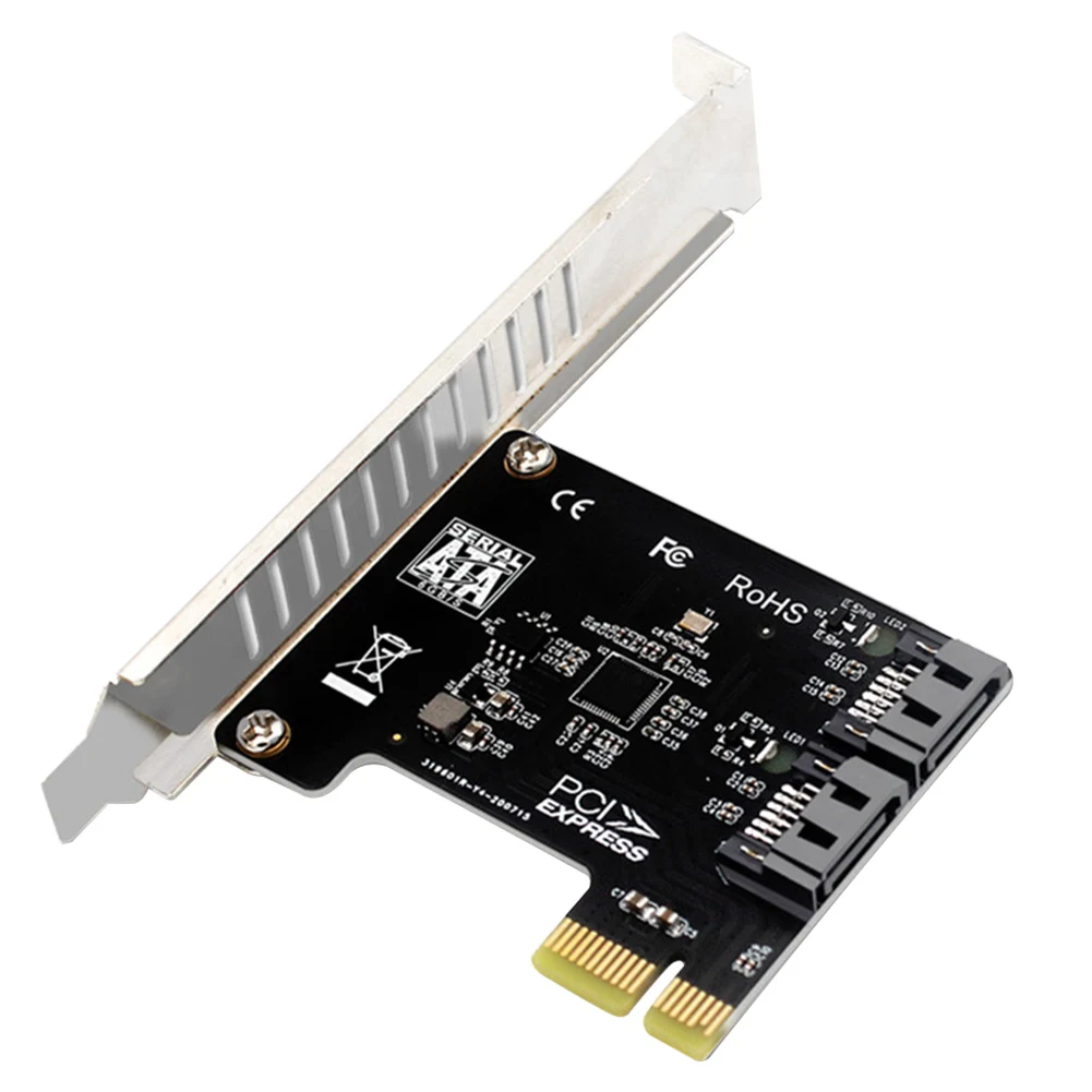 데스크탑 PC용 확장 컨트롤러 카드, PCI-E to 2 포트 SATA 3.1 변환기, PCIe to 2 포트 SATA 3.1 어댑터 카드, 6Gbps