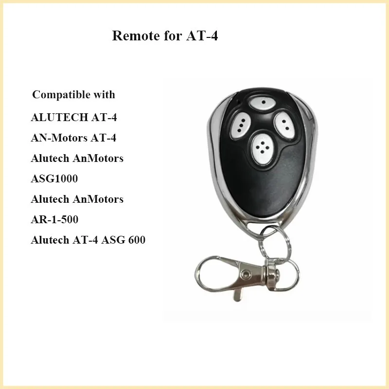 цена Newest Remote Control Gate Alutech AT-4 AR-1-500 AN-Motors AT-4 ASG1000 AT4 AT 4 Keychain Barrier 433MHz Rolling Code for Garage