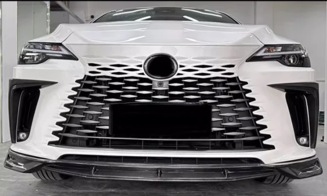 V-VISION レクサス RX450h フロントバンパースポイラー 未塗装 ブイビジョン V-VISION☆LEXUS レクサス RX350／RX450h☆フロントバンパースポイラー