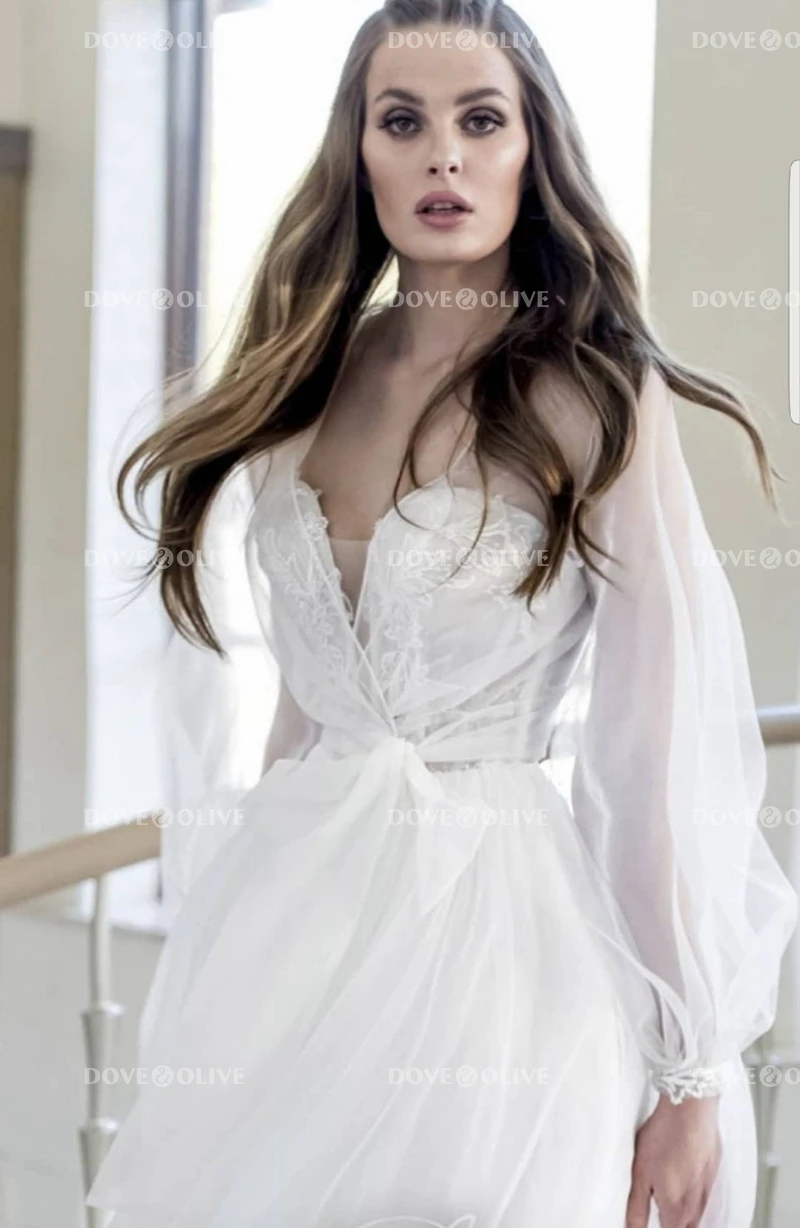 Long Sleeves Bolero for Wedding Dress Party Wrap Top Bridal Bolero Jacket Cape for Women Wedding Accessories Mariage