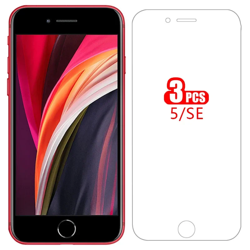 Custodia Per Iphone Se 2020 5 5 S 5C Cover Screen Protector Vetro Temperato Su Iphone5 S S5 Iphone5S Iphonese 2 Es Coque I Phone Iphon