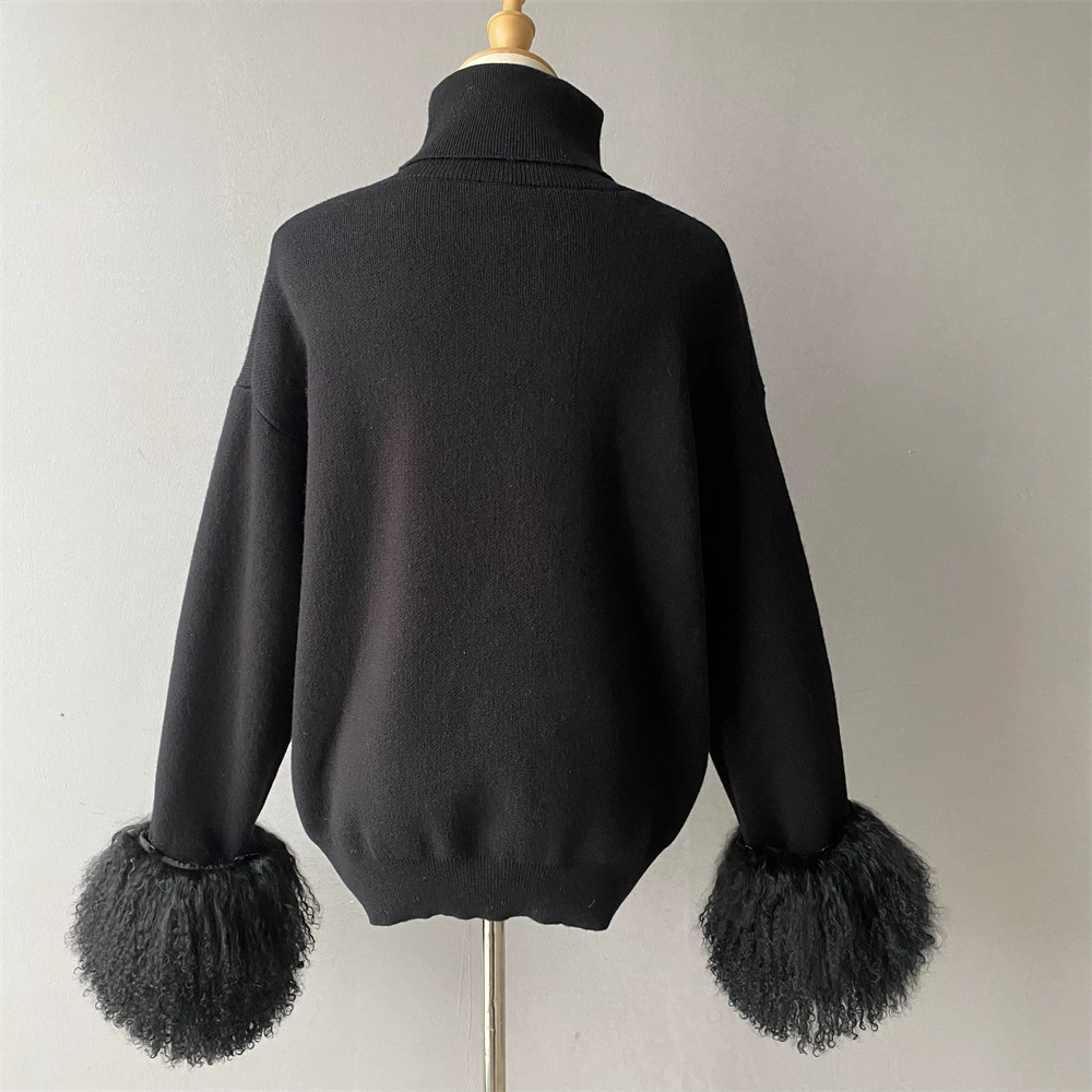 Casual wool blend two piece set for autumn winter