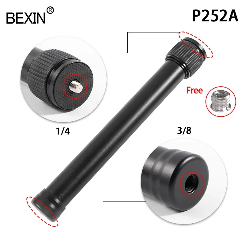 Selfie stick With 1/4 or 3/8 screws Handheld stabilizer adapter Adjustable tripod monopod SLR camera extension phone tripod,phone tripod stand,live broadcast tripod