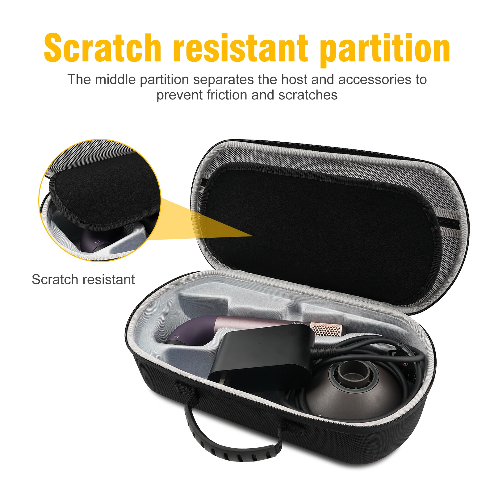 ダイソンHD01 ヘアドライヤーStorage bag ダイソンHD01 ヘアドライヤーStorage bag Hair Dryer Storage Bag For