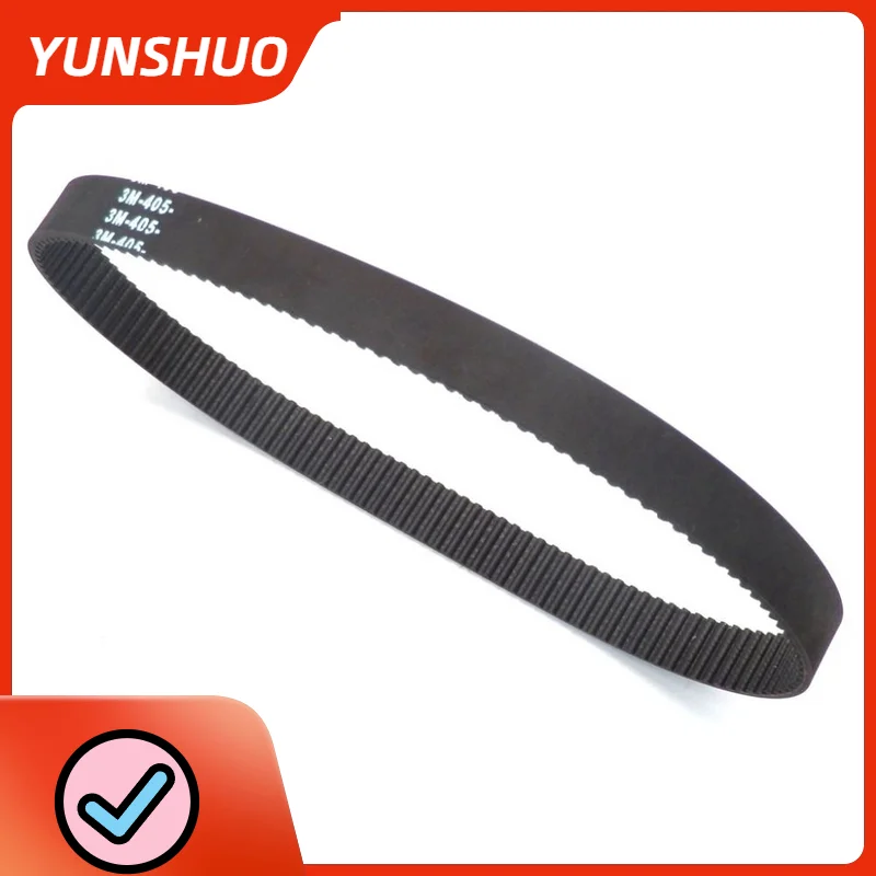 

5/2pcs Timing Belt Transmission Belts HTD 405-3M-12 3M-402 12mm Width