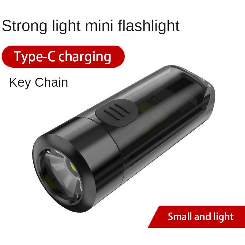 

Direct Charging Emergency Light Cob Lamp Bead Emergency Led Small Flashlight Keychain Lighting Carry-on Lighting Home From Work