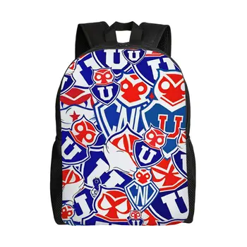 Universidad de Chile Backpack for Men Women Casual Student Hiking Travel Daypack College Canvas Bags Outdoor 1