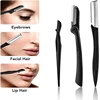 3-11PCS Eyebrow Trimmer Set Scissors Tweezers Eyebrow Razor Scraping Eyebrow Comb Razor Eyebrow Clip Makeup Tools Sets 4