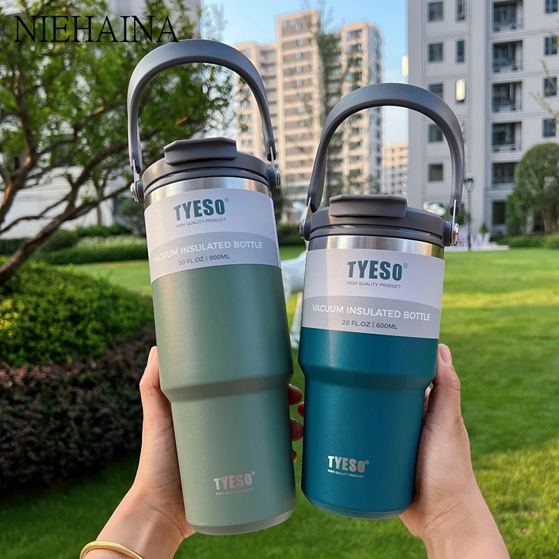 1pcsTyesoCoffeeCupDoubleLayerThermalInsulationAndColdStorage