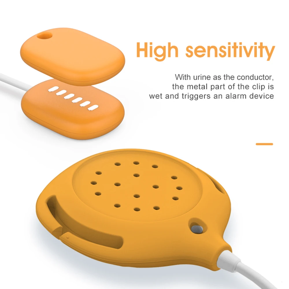 Wired Baby Bedwetting Alarm Baby Children Potty Training With Sound and Vibration Elder Care Professional Enuresis Alarm
