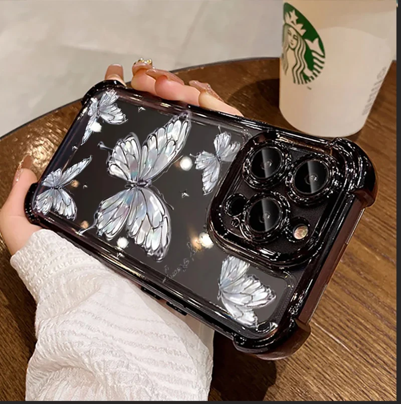 Butterfly Airbag Protective Phone Case Cover