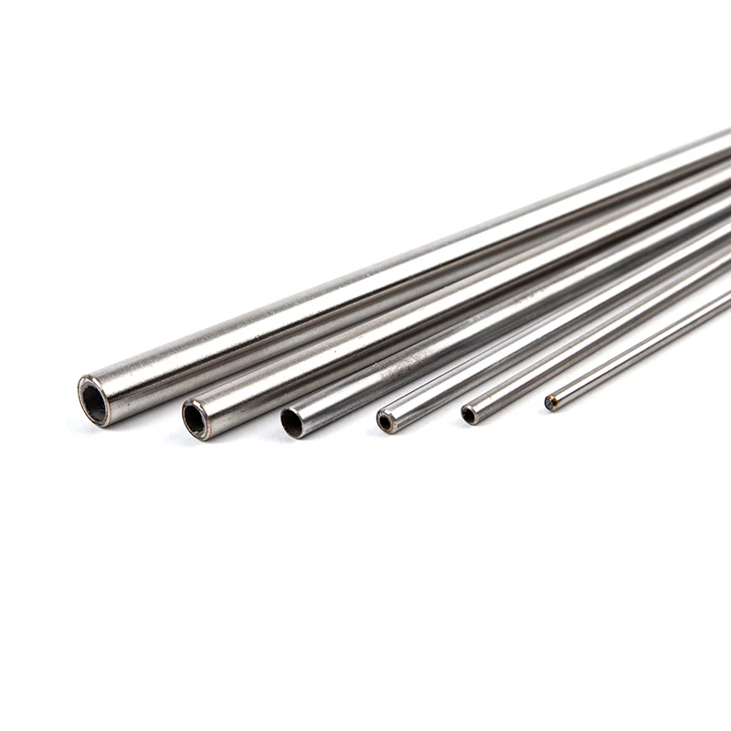 250mm Silver Round 304 Stainless Steel Tube stainless steel tube Hollow Circular Tube OD 3/4/5/6/8/10mm ID 2/3/5/6/8mm