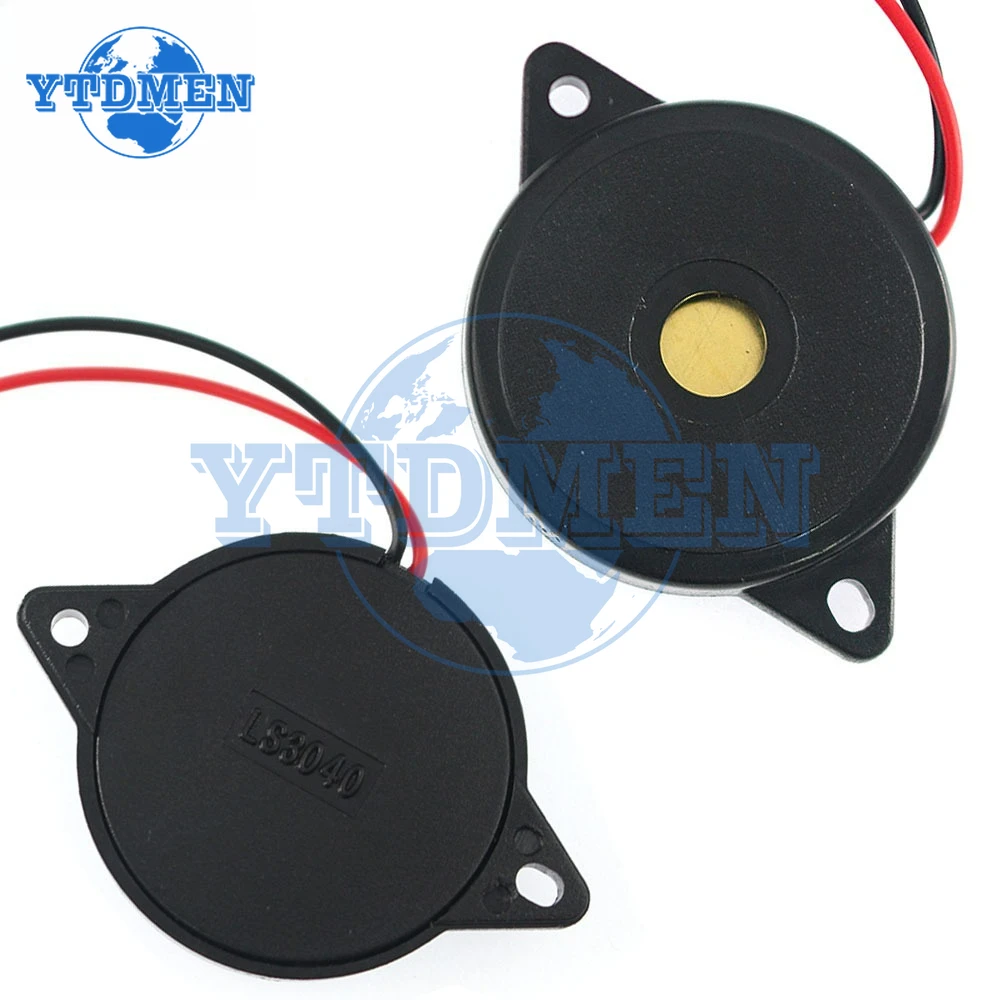 5-20PCS 패시브 버저 3040 Arduino DIY 전자 키트용 와이어 압전 스피커가 있는 고데시벨 버저