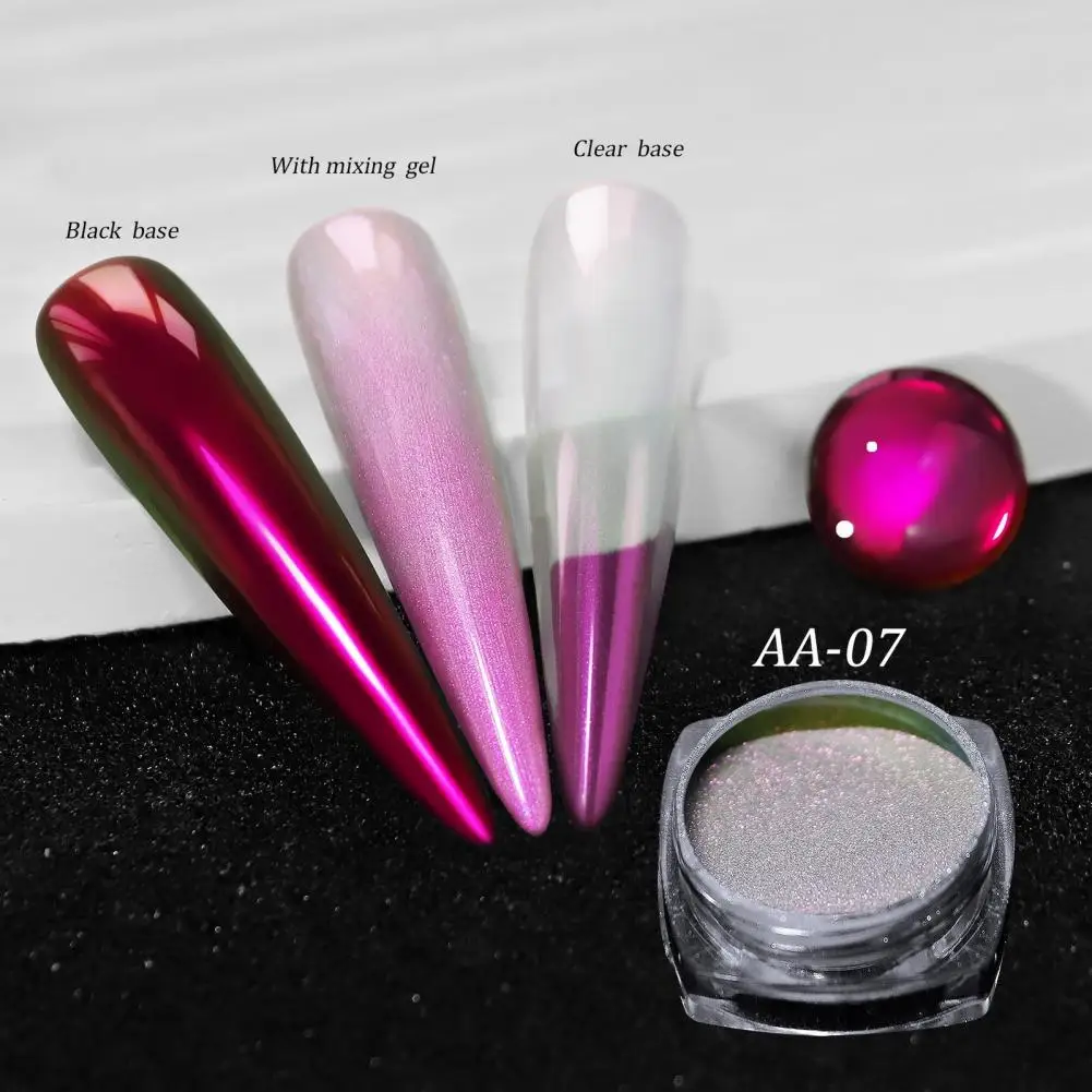 

Fine Powder Eyeshadow Stunning Color-changing Eyeshadow Powder for Women Sparkling Mirror Powder Eye Shadow Easy to Apply Bright