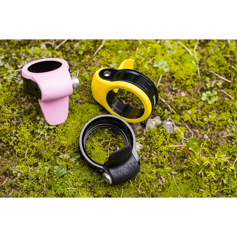 Bike Seatpost Clamp 1pcs Fouriers SCL-S005 CNC Alloy MTB Road Bicycle Waterproof Dust Proof Super Light Seatpost Clamp 31.8/34.9mm Rubber Fixed