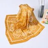 Women's Paisley Pattern 70 Silky Texture Basic Retro Bohemian Style Headband Small Square Scarf 5