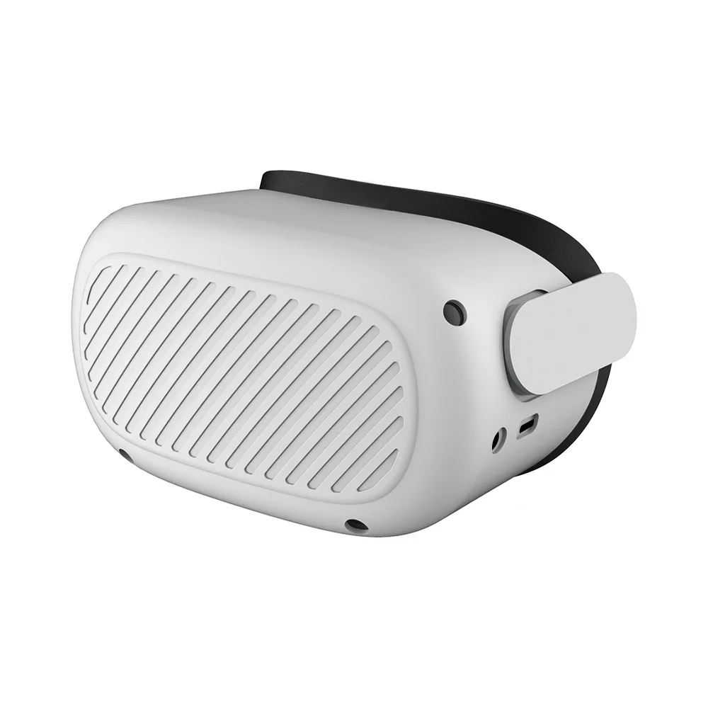 Silicone Protective Cover For Oculus Quest 2 VR Headset Helmet Head Shell Anti-Scratches Case For Oculus Quest 2 Accessories 