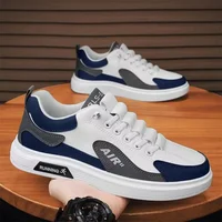 2025 ^Spring and Autumn New Men's Shoes Leather Low cut Fashion Trendy Running Sports Men's Casual Trendy Shoes 1