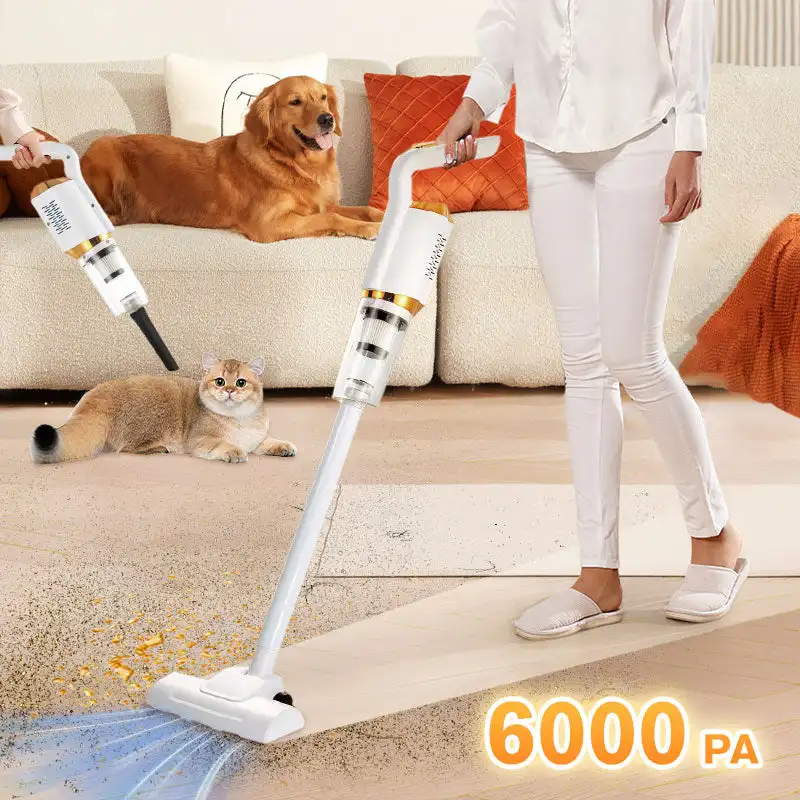 Vacuum Cleaner Multipurpose Cordless For Household&Car High-Power Rechargeable Cleaning Machine Dry Wet Dual-use Portable Sweeper