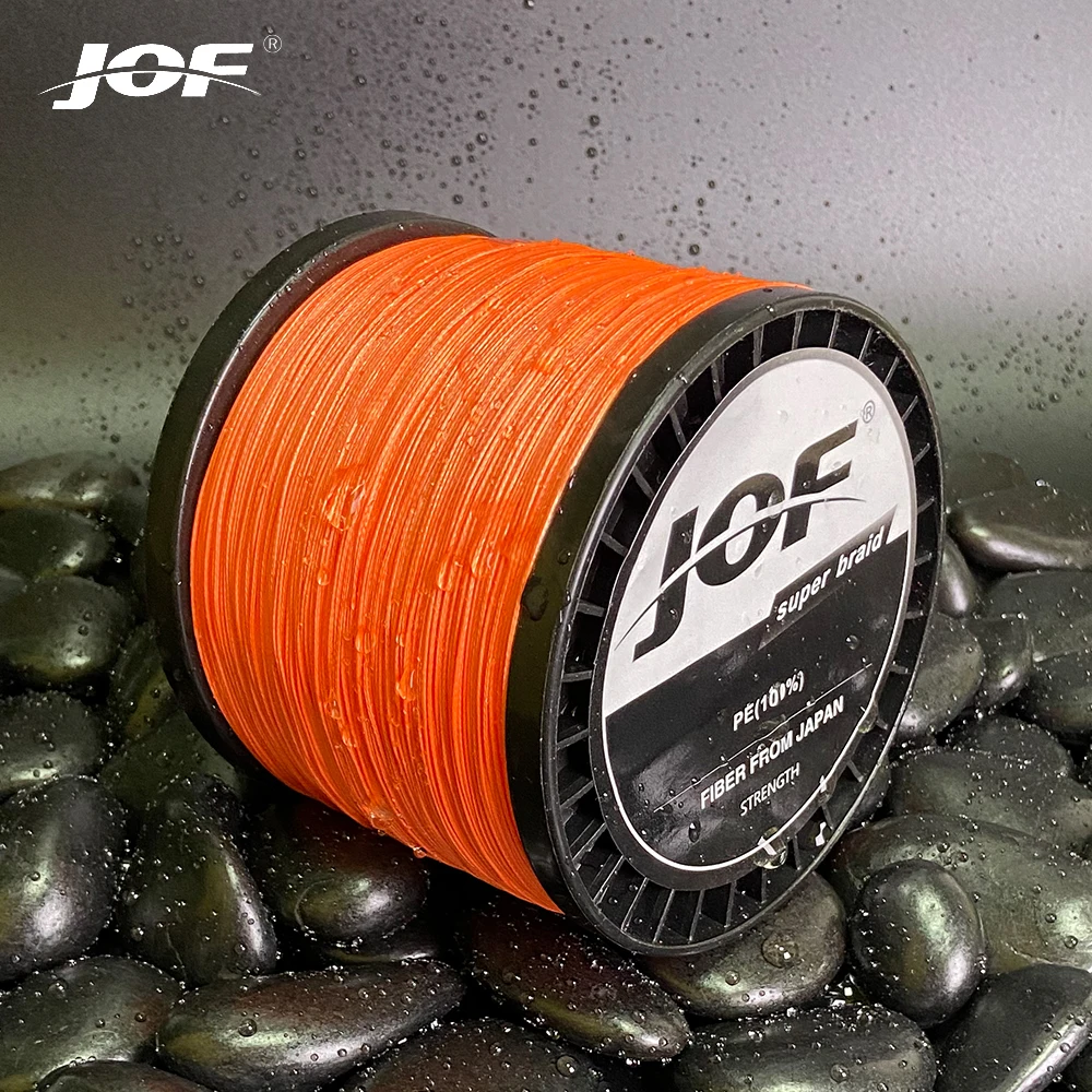 

JOF X8 PE Fishing Line 1000m 500m 300m Strong 8 Strands Braided Fishing Line Multifilament Durable Fishing Line