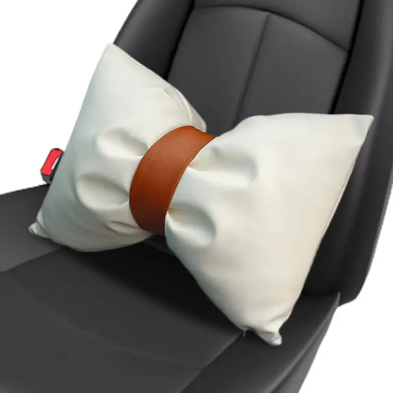 

Lumbar Support For Car Back Support Pillow Car Neck Pillow Breathable Auto Head Neck Rest Cushion Headrest Comfortable Soft